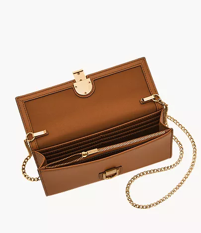 Avondale Leather Wallet Crossbody Bag - Image 3