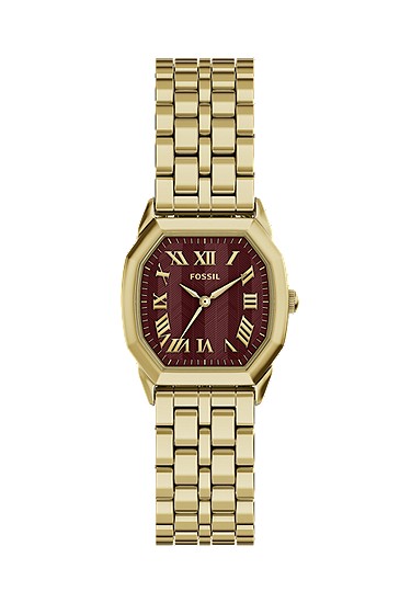 Harlow 27mm Three-Hand Gold-Tone Stainless Steel Watch