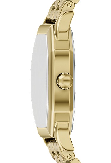 Harlow 27mm Three-Hand Gold-Tone Stainless Steel Watch - Image 4