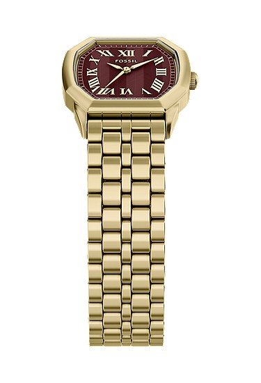 Harlow 27mm Three-Hand Gold-Tone Stainless Steel Watch - Image 5