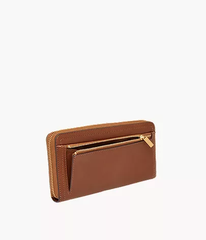 Logan RFID Zip Around Clutch - Image 4