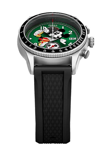 Disney x Fossil Limited-Edition Mickey Mouse 42mm Soccer Watch - Image 6