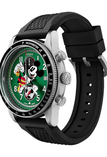 Disney x Fossil Limited-Edition Mickey Mouse 42mm Soccer Watch - Image 8