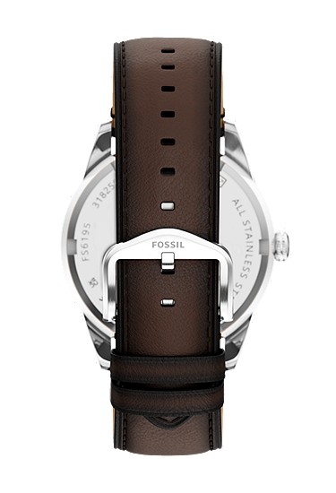 Pearson 42mm Multifunction Brown Leather Watch - Image 3