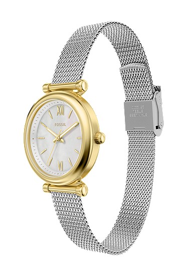 Carlie Mini 28mm Three-Hand Stainless Steel Watch - Image 7