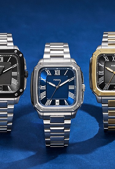 Crosby 42mm Three-Hand Date Stainless Steel Watch - Image 5