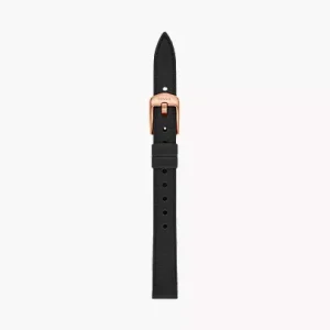 12mm Black LiteHide? Leather Strap