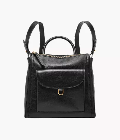 Parker Leather Small Backpack