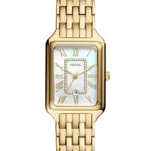 Raquel 26mm Three-Hand Date Gold-Tone Stainless Steel Watch