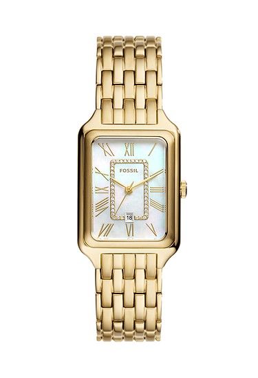 Raquel 26mm Three-Hand Date Gold-Tone Stainless Steel Watch