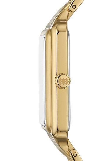 Raquel 26mm Three-Hand Date Gold-Tone Stainless Steel Watch - Image 4