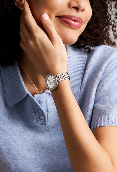 Karli 32mm Three-Hand Two-Tone Watch - Image 2