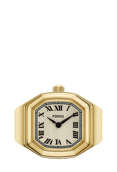 Harlow Watch Ring 17mm Two-Hand Gold-Tone Stainless Steel - Image 3