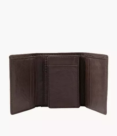 Ingram Leather Trifold Wallet - Image 3