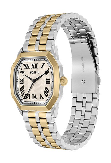 Harlow 33mm Three-Hand Two-Tone Stainless Steel Watch - Image 7