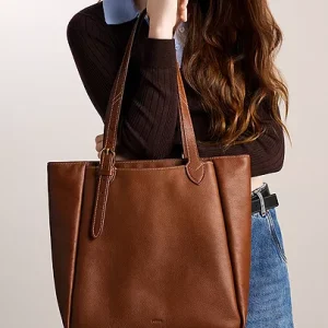 Evie Leather Tote
