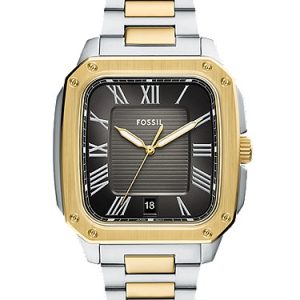 Crosby 42mm Three-Hand Date Two-Tone Stainless Steel Watch