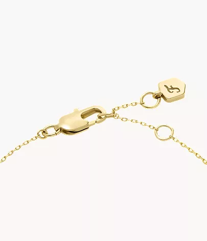 Ellis Toi Et Moi Gold-Tone Brass Station Bracelet - Image 4