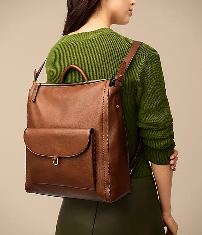 Parker Leather Backpack - Image 2