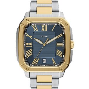 Crosby 42mm Three-Hand Date Two-Tone Stainless Steel Watch