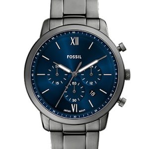 Neutra 44mm Chronograph Smoke Stainless Steel Watch