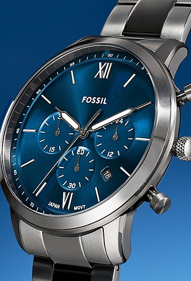 Neutra 44mm Chronograph Smoke Stainless Steel Watch - Image 5