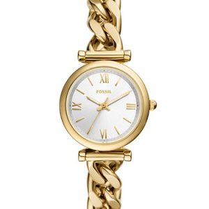 Carlie Mini 28mm Three-Hand Gold-Tone Stainless Steel Watch