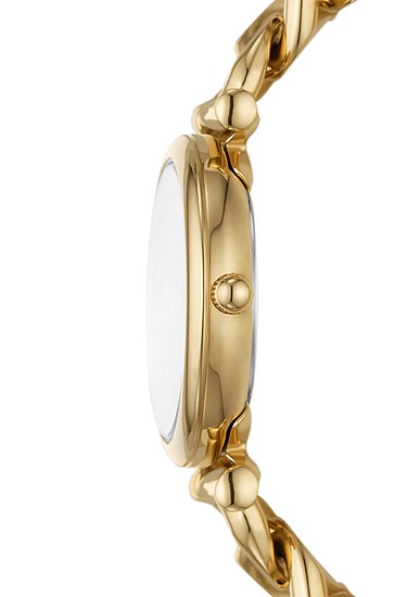 Carlie Mini 28mm Three-Hand Gold-Tone Stainless Steel Watch - Image 5