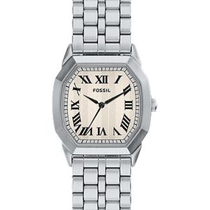 Harlow 33mm Three-Hand Stainless Steel Watch
