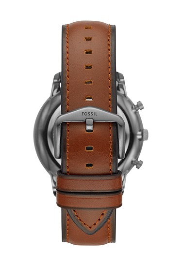 Neutra 44mm Chronograph Amber Leather Watch - Image 2