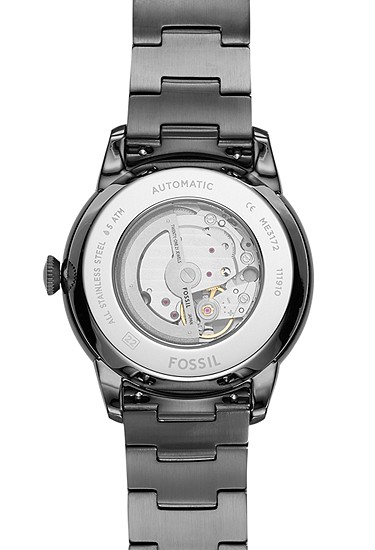 Townsman 44mm Automatic Smoke Stainless Steel Watch - Image 4
