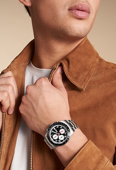 Sport Tourer 42mm Chronograph Stainless Steel Watch - Image 2