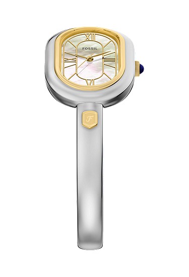 Sloan 25mm Three-Hand Stainless Steel Watch Bangle - Image 5