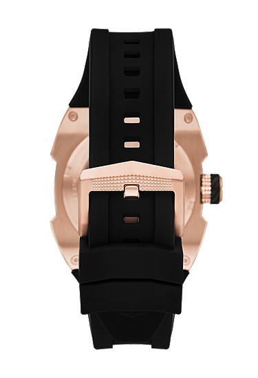 Machine X1 42mm Automatic Black Silicone Watch - Image 3