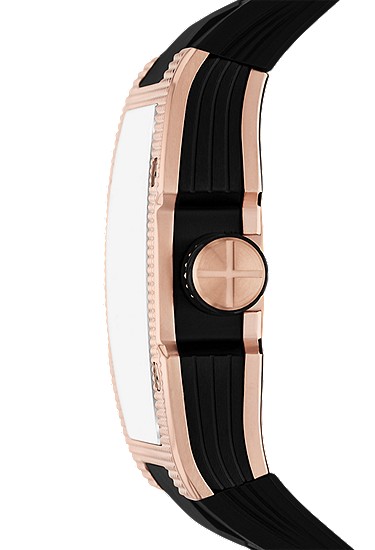 Machine X1 42mm Automatic Black Silicone Watch - Image 4
