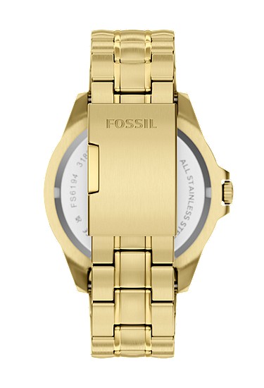 Garrett 44mm Multifunction Gold-Tone Stainless Steel Watch - Image 3