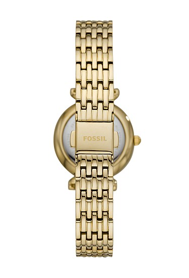 Carlie Mini 28mm Three-Hand Gold-Tone Stainless Steel Watch - Image 2