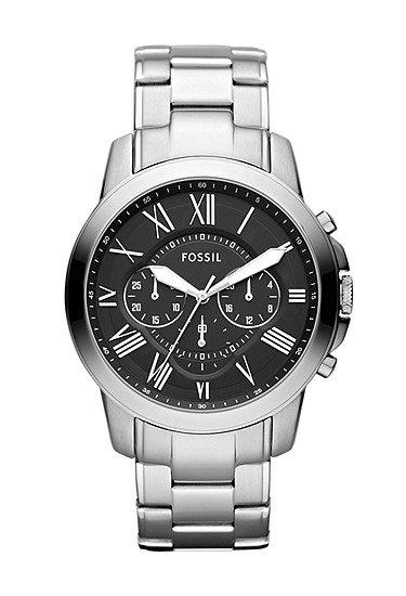 Grant 44mm Chronograph Stainless Steel Watch