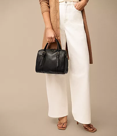 Carlie Leather Satchel - Image 2