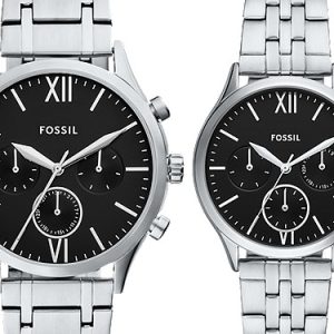 Fenmore 44mm Multifunction Stainless Steel Watch Set