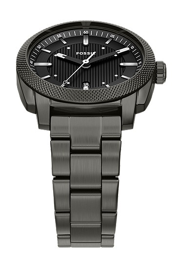 Machine 41mm Three-Hand Date Smoke Stainless Steel Watch - Image 5