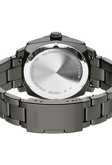 Machine 41mm Three-Hand Date Smoke Stainless Steel Watch - Image 6