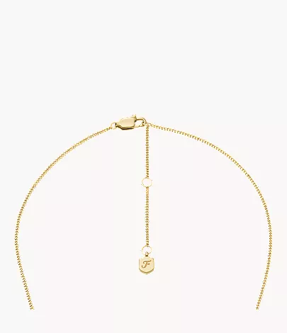 Raquel Gold-Tone Stainless Steel Pendant Necklace - Image 6