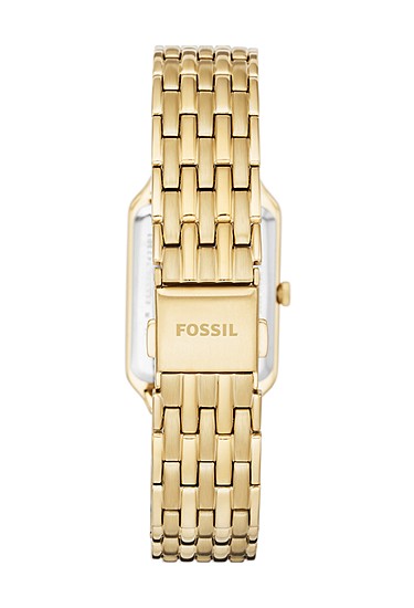 Raquel 23mm Three-Hand Date Gold-Tone Stainless Steel Watch - Image 3