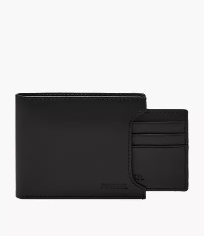 Derrick Leather RFID Sliding 2-in-1 Wallet