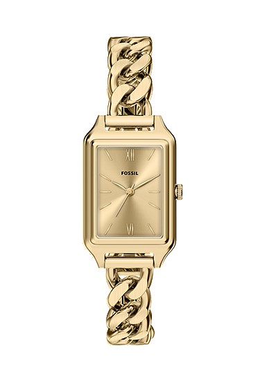 Raquel 23mm Three-Hand Gold-Tone Stainless Steel Watch