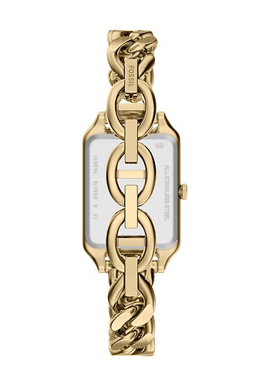 Raquel 23mm Three-Hand Gold-Tone Stainless Steel Watch - Image 3