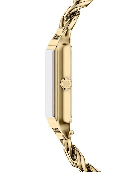 Raquel 23mm Three-Hand Gold-Tone Stainless Steel Watch - Image 4