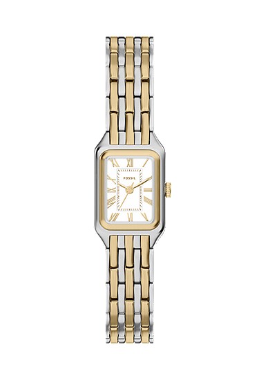 Raquel Mini 18mm Three-Hand Two-Tone Stainless Steel Watch