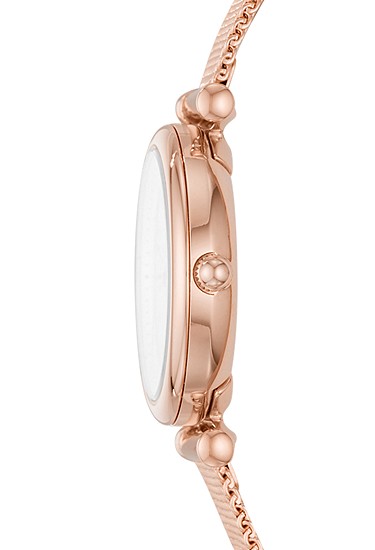 Carlie Mini 28mm Three-Hand Rose Gold-Tone Stainless Steel Watch - Image 2